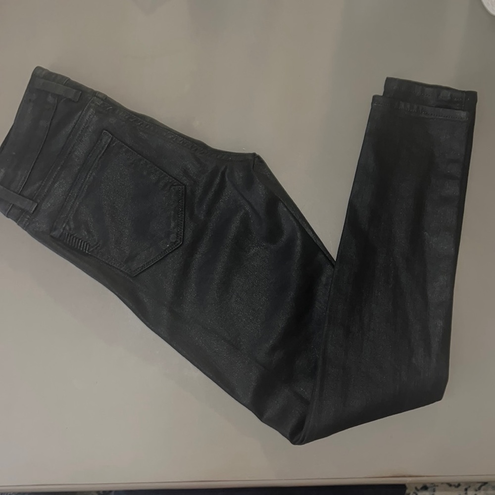 *PRICE DROP* Paige Jeans - Black Pleather
